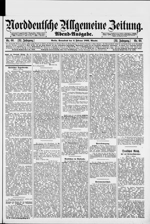 Norddeutsche allgemeine Zeitung vom 04.02.1893