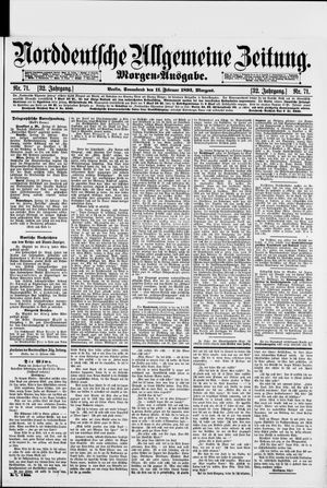 Norddeutsche allgemeine Zeitung on Feb 11, 1893