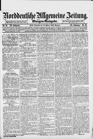 Norddeutsche allgemeine Zeitung vom 18.02.1893