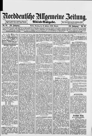 Norddeutsche allgemeine Zeitung vom 21.02.1893