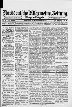 Norddeutsche allgemeine Zeitung on Feb 28, 1893