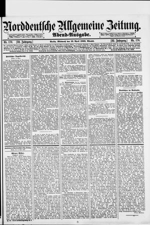 Norddeutsche allgemeine Zeitung on Apr 12, 1893