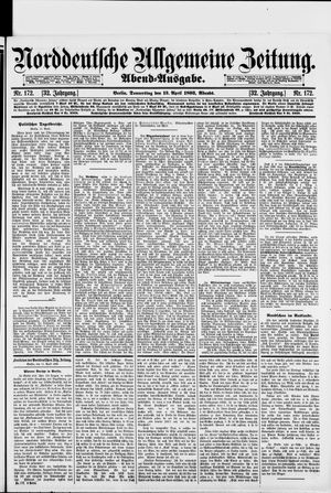 Norddeutsche allgemeine Zeitung on Apr 13, 1893