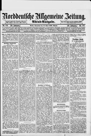 Norddeutsche allgemeine Zeitung vom 15.04.1893