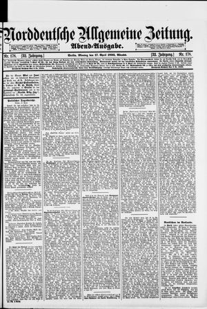 Norddeutsche allgemeine Zeitung vom 17.04.1893