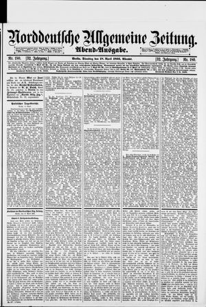Norddeutsche allgemeine Zeitung vom 18.04.1893