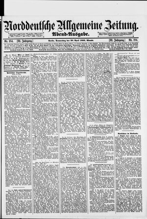 Norddeutsche allgemeine Zeitung vom 20.04.1893