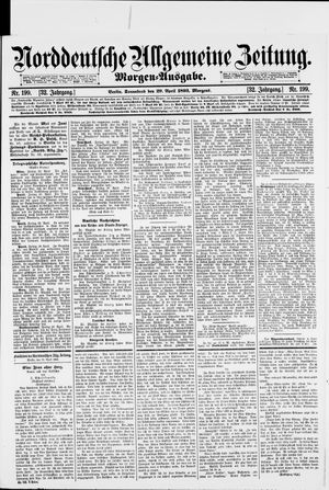 Norddeutsche allgemeine Zeitung vom 29.04.1893