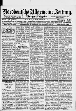 Norddeutsche allgemeine Zeitung vom 30.04.1893