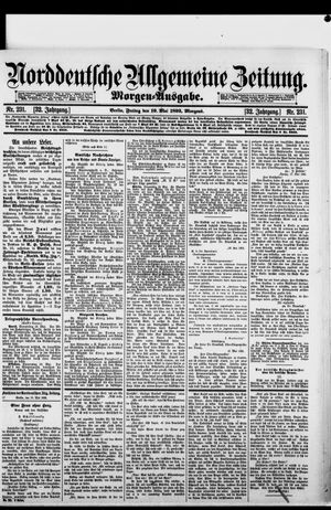 Norddeutsche allgemeine Zeitung vom 19.05.1893