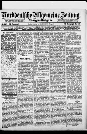 Norddeutsche allgemeine Zeitung on May 30, 1893