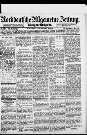 Norddeutsche allgemeine Zeitung vom 31.05.1893