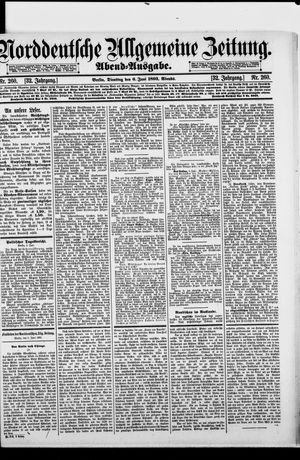 Norddeutsche allgemeine Zeitung vom 06.06.1893