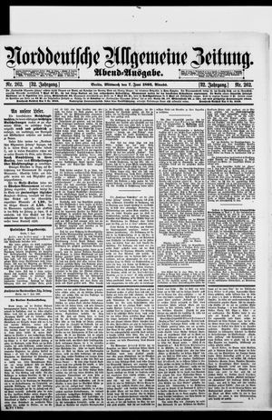Norddeutsche allgemeine Zeitung vom 07.06.1893