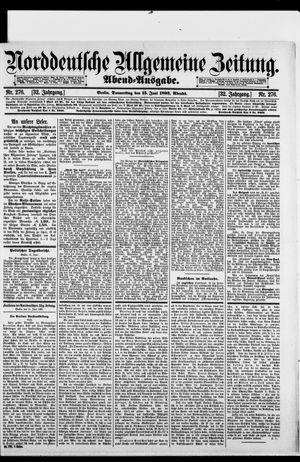 Norddeutsche allgemeine Zeitung on Jun 15, 1893