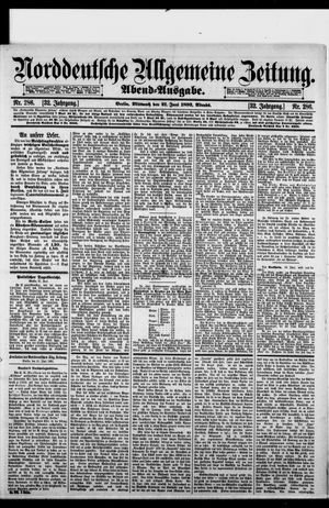 Norddeutsche allgemeine Zeitung vom 21.06.1893