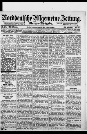 Norddeutsche allgemeine Zeitung vom 22.06.1893