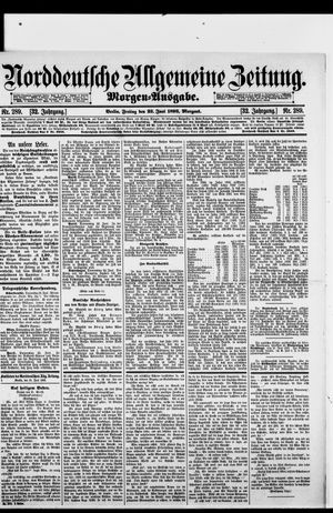 Norddeutsche allgemeine Zeitung vom 23.06.1893