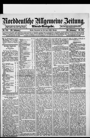 Norddeutsche allgemeine Zeitung vom 24.06.1893