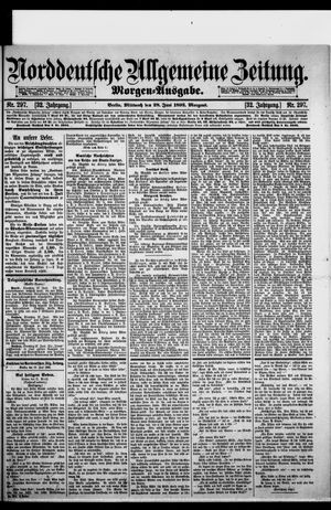 Norddeutsche allgemeine Zeitung vom 28.06.1893