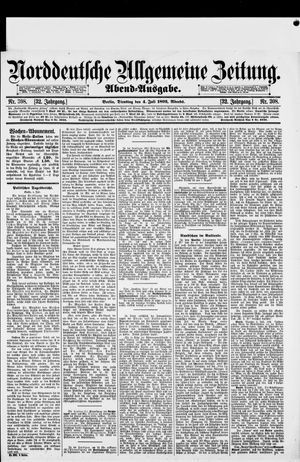 Norddeutsche allgemeine Zeitung vom 04.07.1893