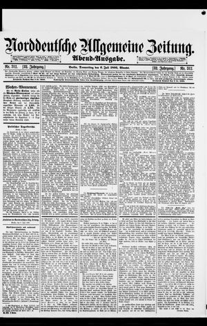 Norddeutsche allgemeine Zeitung vom 06.07.1893