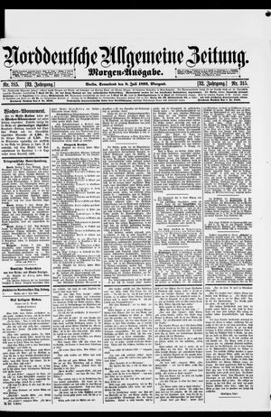 Norddeutsche allgemeine Zeitung vom 08.07.1893