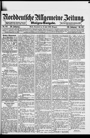 Norddeutsche allgemeine Zeitung vom 15.07.1893