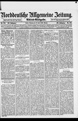 Norddeutsche allgemeine Zeitung vom 18.07.1893