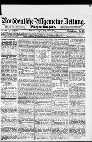 Norddeutsche allgemeine Zeitung vom 20.07.1893