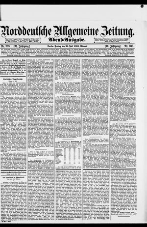 Norddeutsche allgemeine Zeitung on Jul 21, 1893
