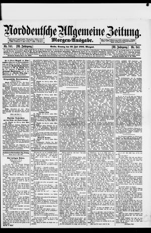 Norddeutsche allgemeine Zeitung vom 23.07.1893