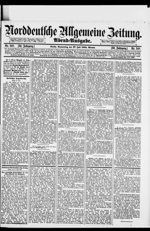 Norddeutsche allgemeine Zeitung on Jul 27, 1893