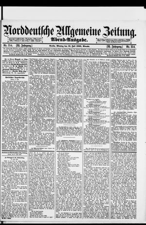 Norddeutsche allgemeine Zeitung vom 31.07.1893