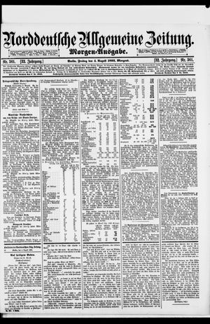 Norddeutsche allgemeine Zeitung vom 04.08.1893