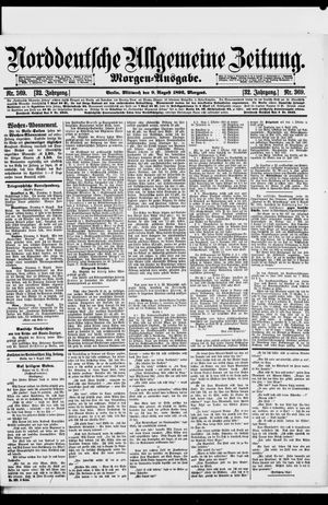 Norddeutsche allgemeine Zeitung vom 09.08.1893