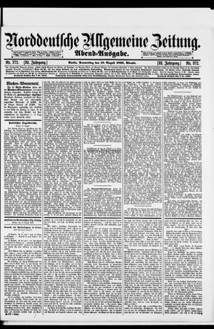 Norddeutsche allgemeine Zeitung vom 10.08.1893