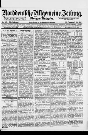 Norddeutsche allgemeine Zeitung vom 25.08.1893