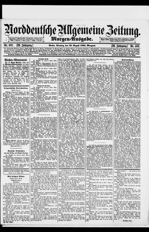 Norddeutsche allgemeine Zeitung vom 29.08.1893