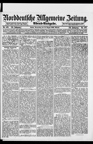 Norddeutsche allgemeine Zeitung vom 31.08.1893
