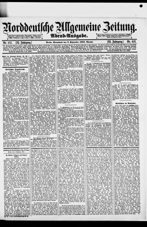 Norddeutsche allgemeine Zeitung vom 01.09.1893
