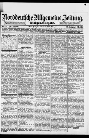 Norddeutsche allgemeine Zeitung vom 08.09.1893