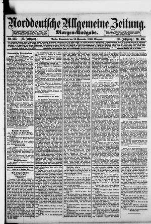 Norddeutsche allgemeine Zeitung vom 16.09.1893