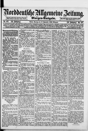 Norddeutsche allgemeine Zeitung vom 17.09.1893
