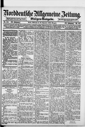 Norddeutsche allgemeine Zeitung vom 20.09.1893