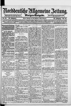 Norddeutsche allgemeine Zeitung vom 26.09.1893