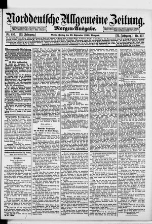 Norddeutsche allgemeine Zeitung vom 29.09.1893