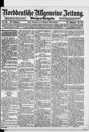 Norddeutsche allgemeine Zeitung vom 30.09.1893