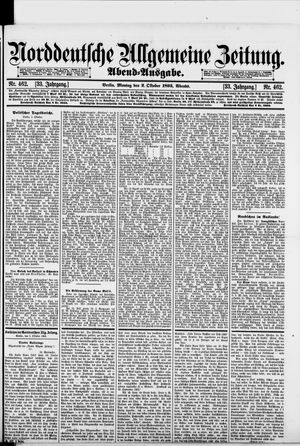 Norddeutsche allgemeine Zeitung vom 02.10.1893