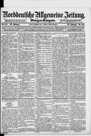 Norddeutsche allgemeine Zeitung vom 04.10.1893